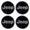 JEEP ΑΥΤΟΚΟΛΛΗΤΑ ΣΗΜΑΤΑ ΖΑΝΤΩΝ 5,5 cm ΜΑΥΡΟ/ΧΡΩΜΙΟ ΜΕ ΕΠΙΚΑΛΥΨΗ ΣΜΑΛΤΟΥ  - 4 ΤΕΜ.