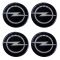 OPEL ΑΥΤΟΚΟΛΛΗΤΑ ΖΑΝΤΩΝ 5,5 cm ΜΑΥΡΟ/ΧΡΩΜΙΟ LOGO ΟΛΟΓΡΑΦΩΣ ΜΕ ΕΠΙΚΑΛΥΨΗ ΣΜΑΛΤΟΥ - 4 ΤΕΜ.