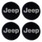 JEEP ΑΥΤΟΚΟΛΛΗΤΑ ΣΗΜΑΤΑ ΖΑΝΤΩΝ 7,2 cm ΜΑΥΡΟ/ΧΡΩΜΙΟ ΜΕ ΕΠΙΚΑΛΥΨΗ ΣΜΑΛΤΟΥ  - 4 ΤΕΜ.